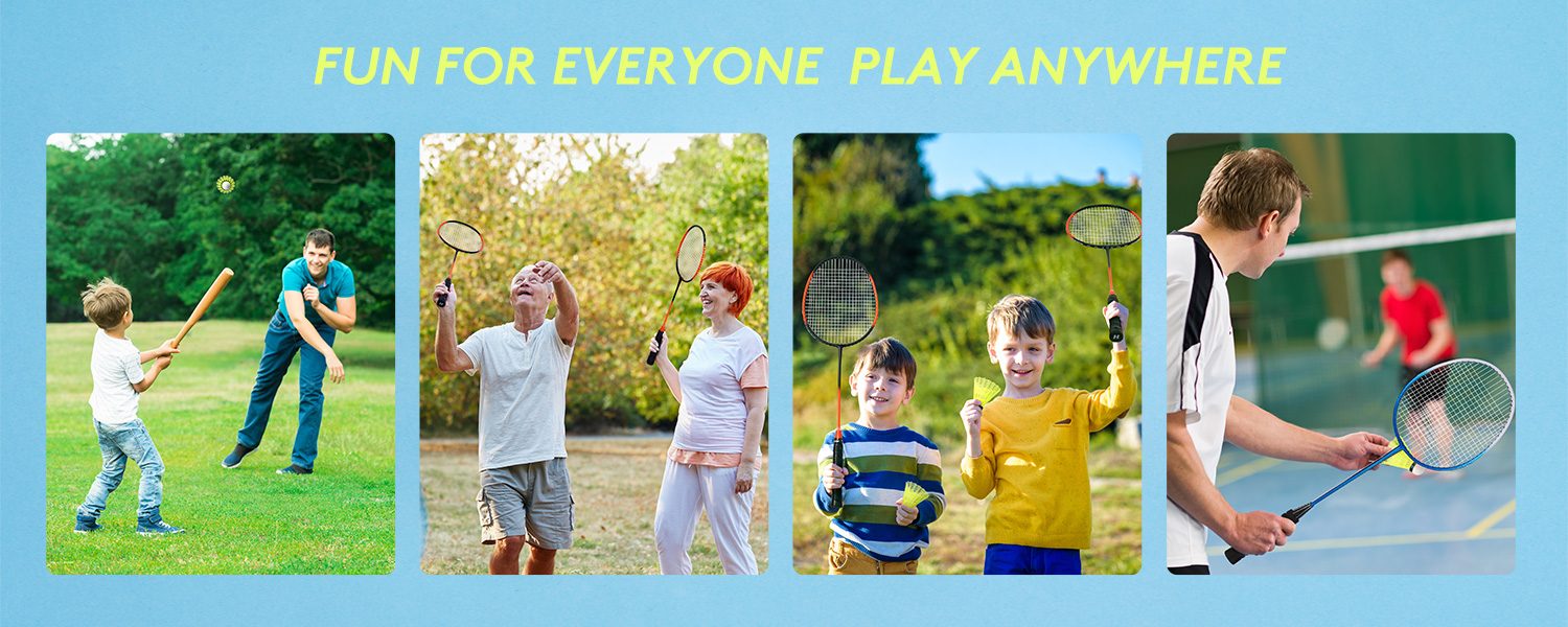 HIRALIY Badminton & Tennis Sets banner