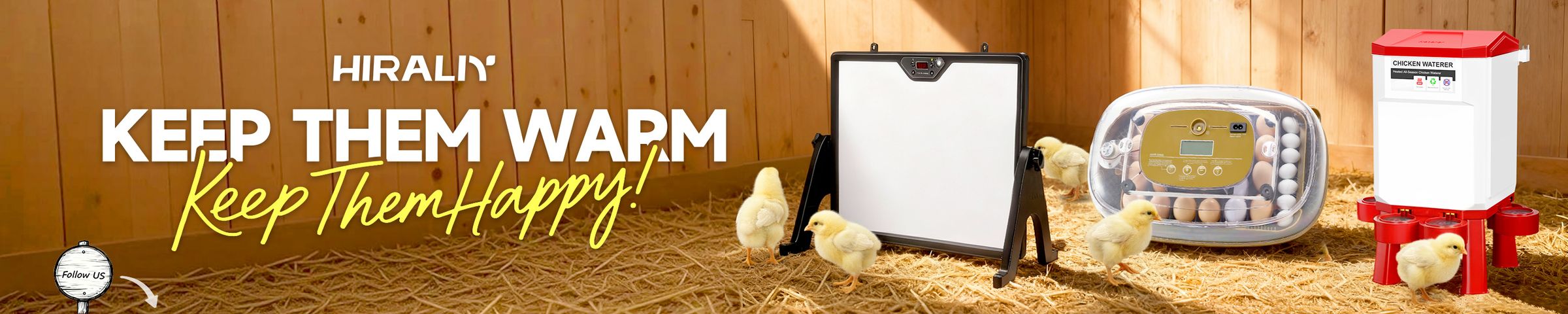 HIRALIY Chicken Coop Care banner